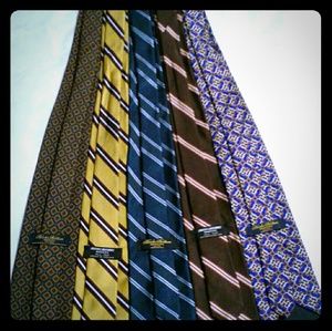 BROOKS BROTHERS TIE COLLECTIVE LOT - 5